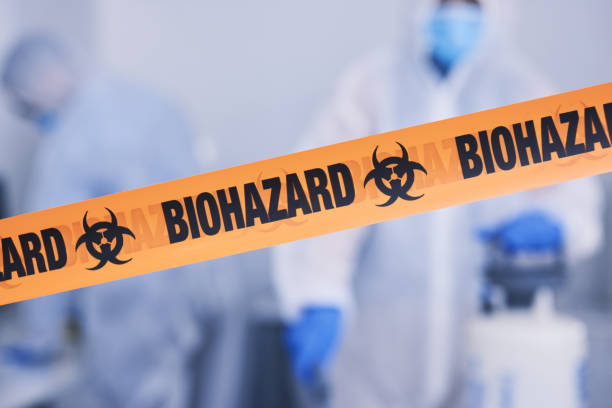 Professional Blood Cleanup technician working in Wayne, MI